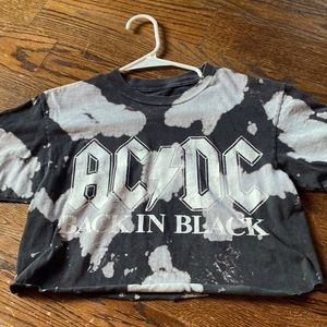 AC/DC Crop Top